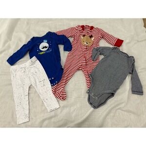 Baby Boys Clothes- 9 Months, Mixed Lot Of 4 Pieces, Pre-owned/Excellent